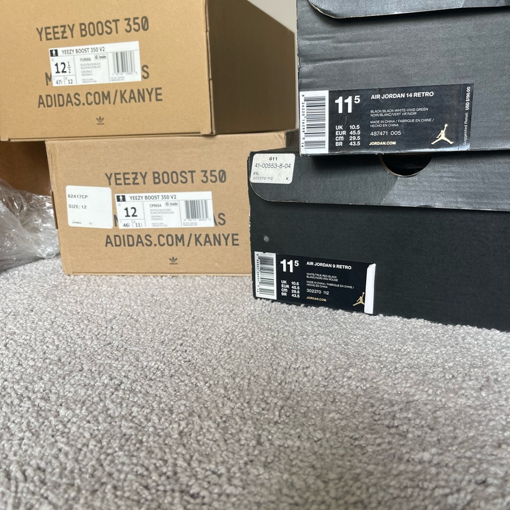 adidas Men's Shoes - Black and White - Picture 2 of 4